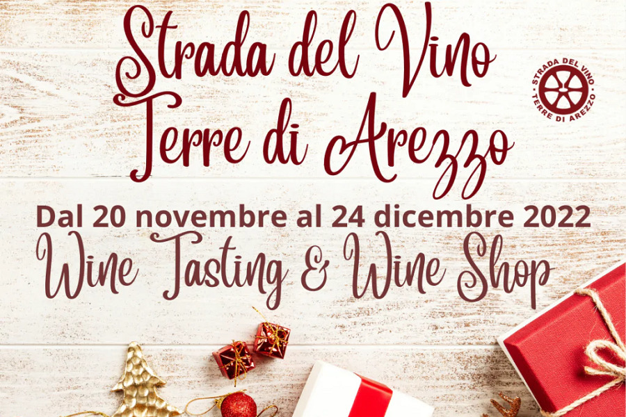 Wine tasting Arezzo Natale 2022 inCantina enoturismo in Italia